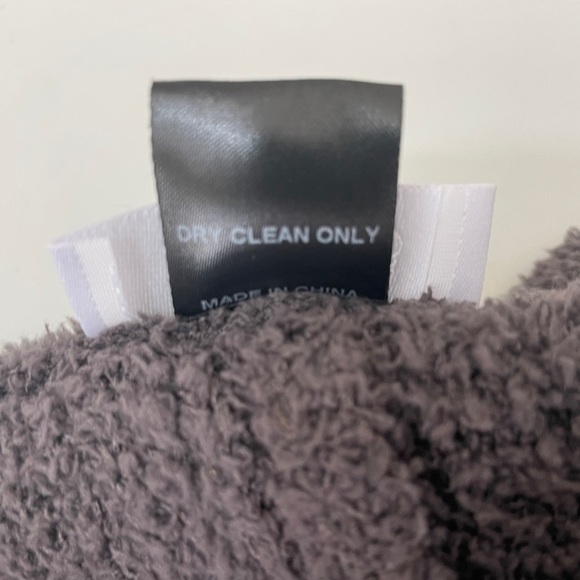 Isalis Fleece Lounge Pants Small Gray Pull-On Elastic Waist Skinny Fitted - Picture 8 of 8